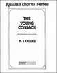 Young Cossack SATB choral sheet music cover